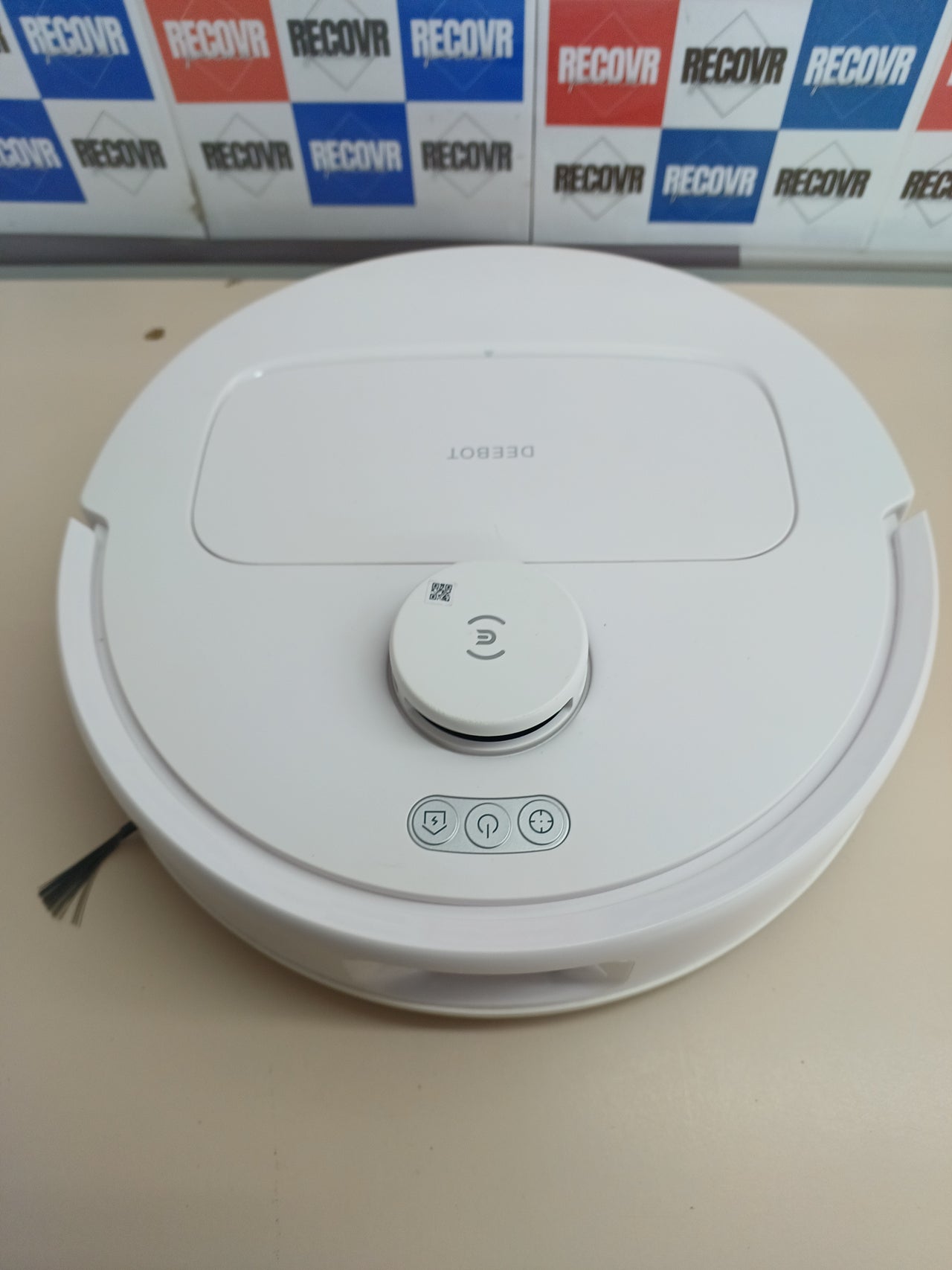 Robot aspirador 10000Pa agua caliente secado auto Ecovacs
