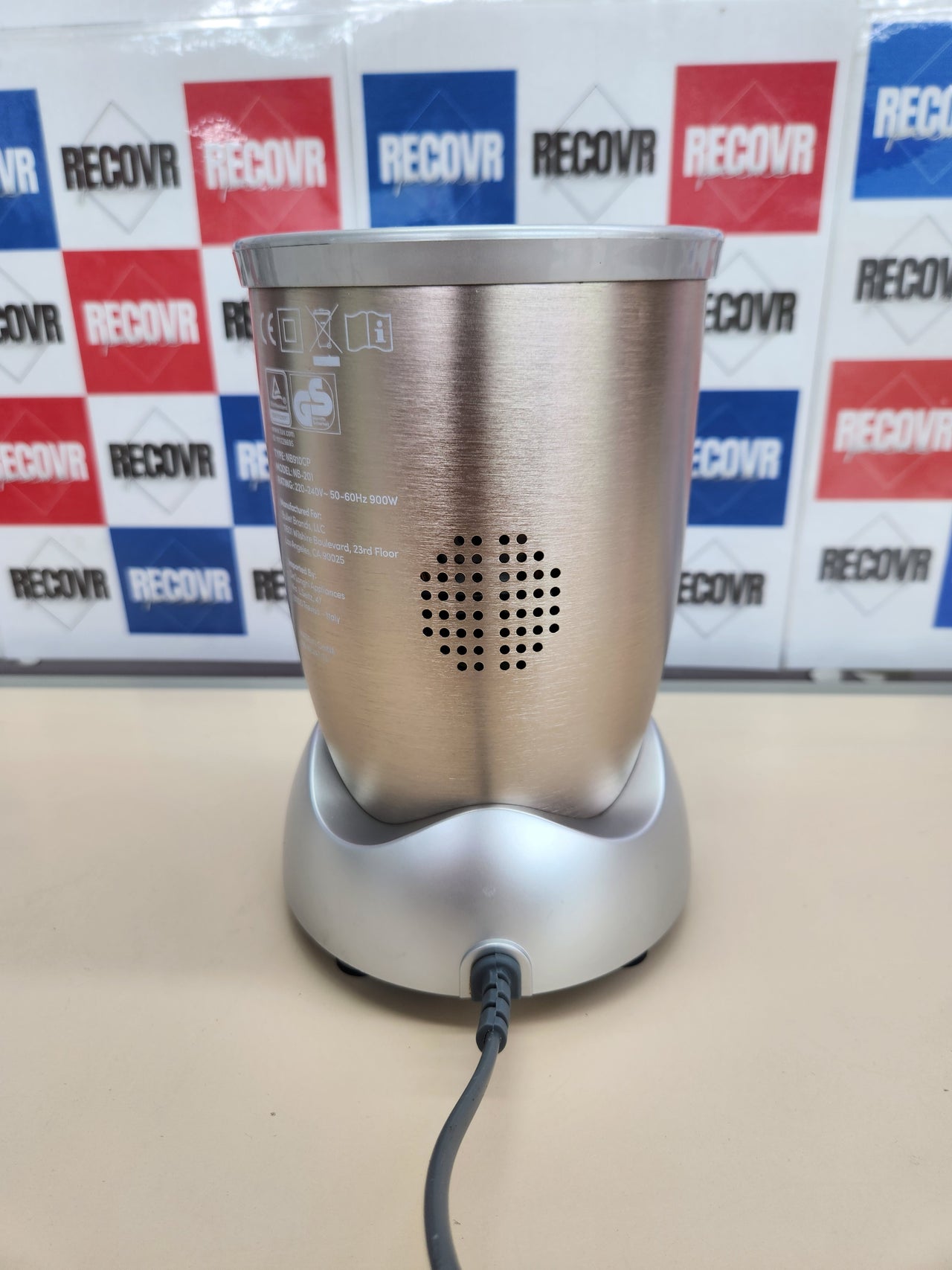 Batidora 900W multifunción con 7 accesorios Nutribullet