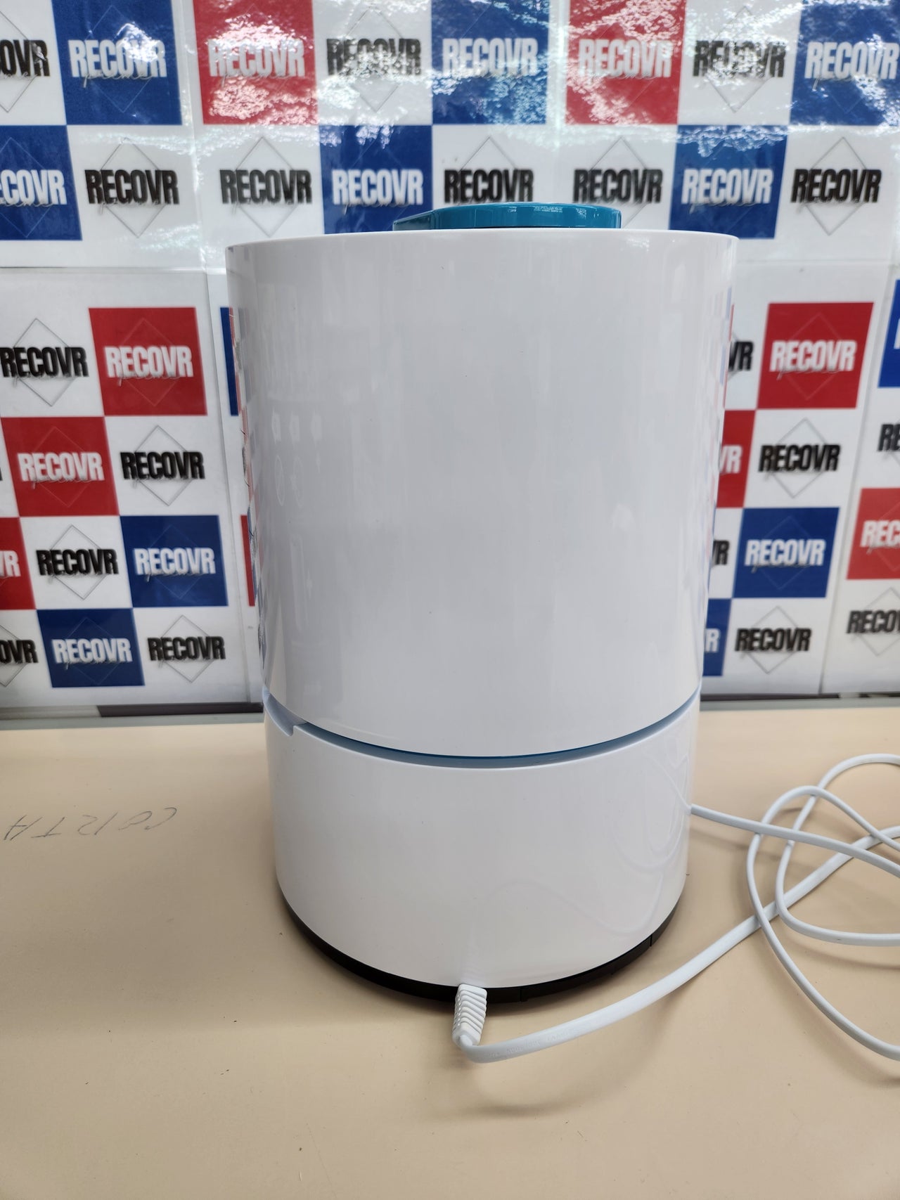 Atomizador 30V, 5L, 3 niveles desinfectante ultrasónico, Ariete 2836 Sani-Jet Air, pantalla LED, blanco/azul