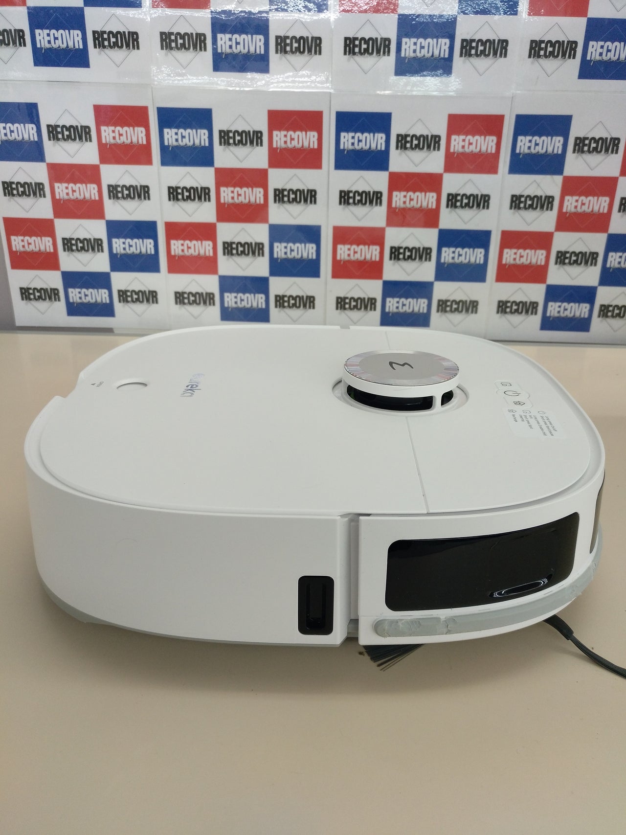 EUREKA J12 Ultra Robot Aspirador y Fregasuelos,Vaciado Automático/Lavado Automático/Secado Automático Robot Aspirador Autovaciado,AI 3D Obstáculos Navegación LiDAR,5000Pa,180min Batería,WiFi/App