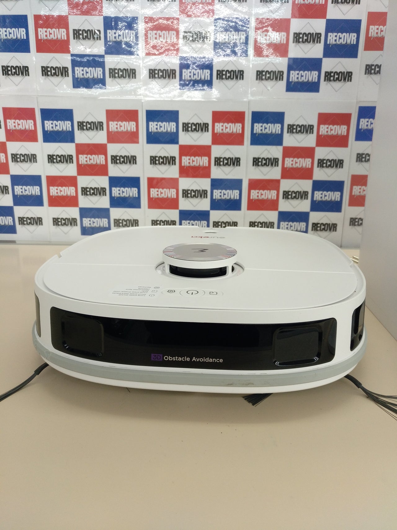 EUREKA J12 Ultra Robot Aspirador y Fregasuelos,Vaciado Automático/Lavado Automático/Secado Automático Robot Aspirador Autovaciado,AI 3D Obstáculos Navegación LiDAR,5000Pa,180min Batería,WiFi/App