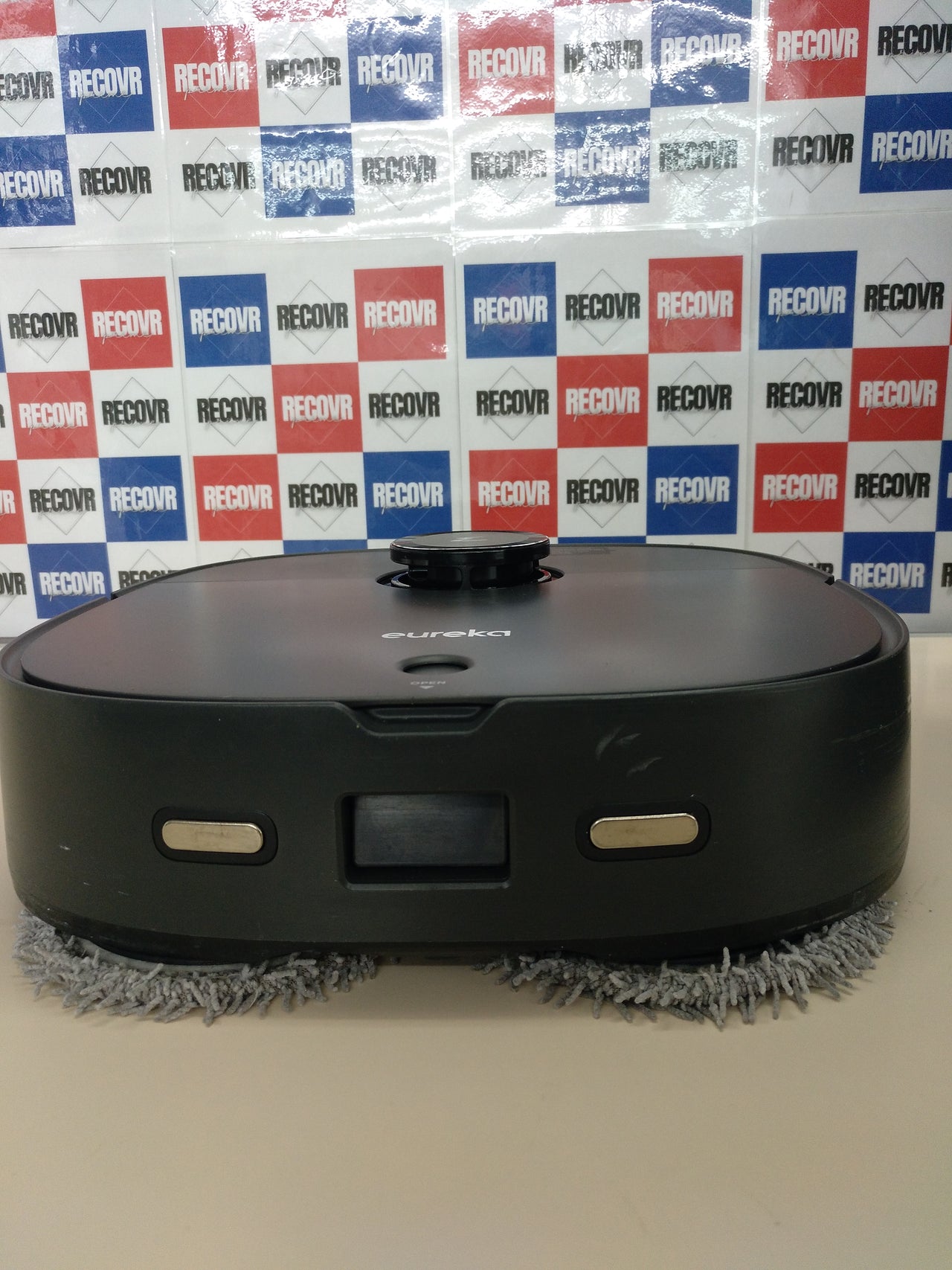 EUREKA J12 Ultra Robot Aspirador y Fregasuelos,Vaciado Automático/Lavado Automático/Secado Automático Robot Aspirador Autovaciado,AI 3D Obstáculos Navegación LiDAR,5000Pa,180min Batería,WiFi/App