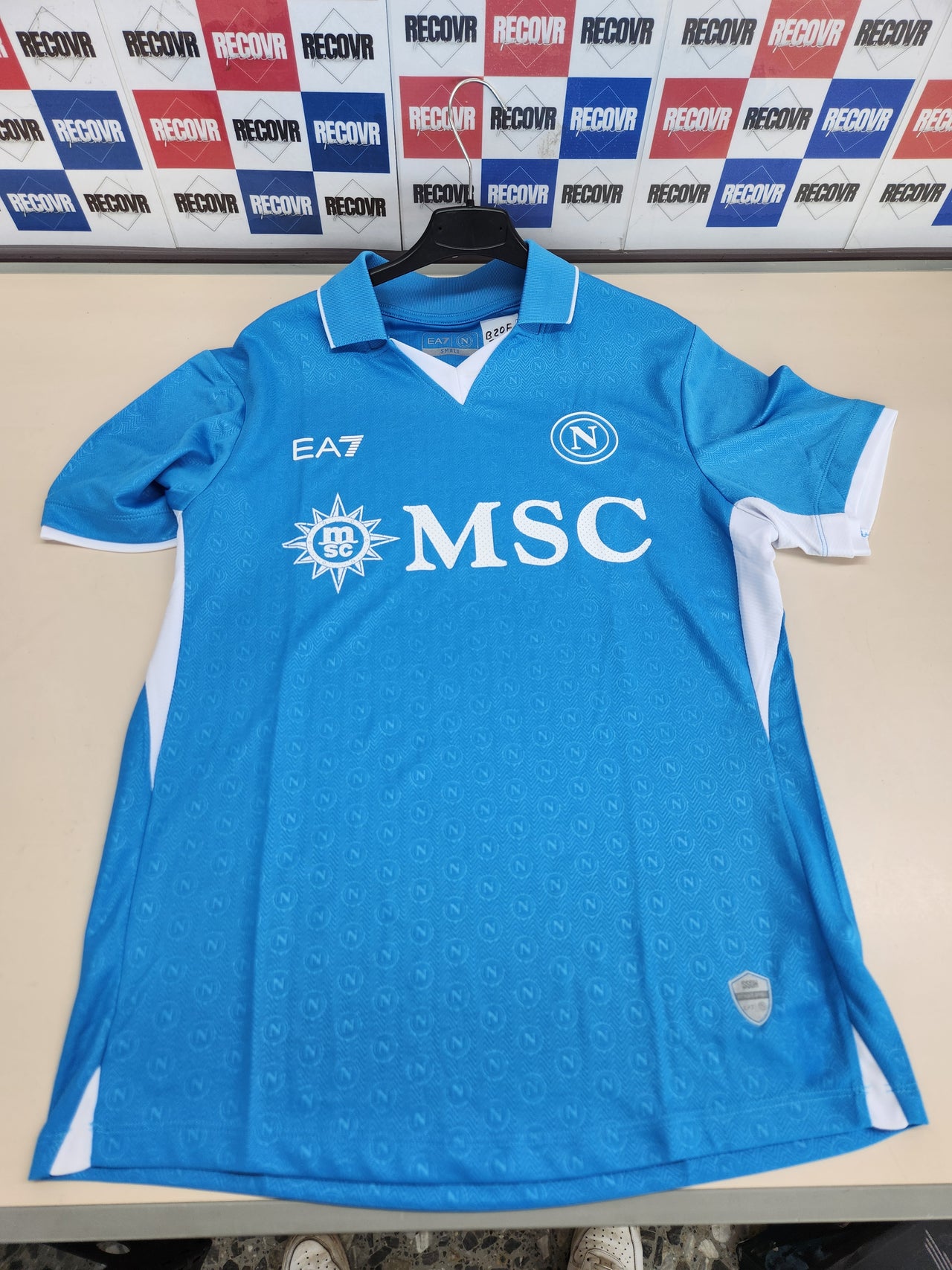 SSC NAPOLI Camiseta Hombre Pequeña