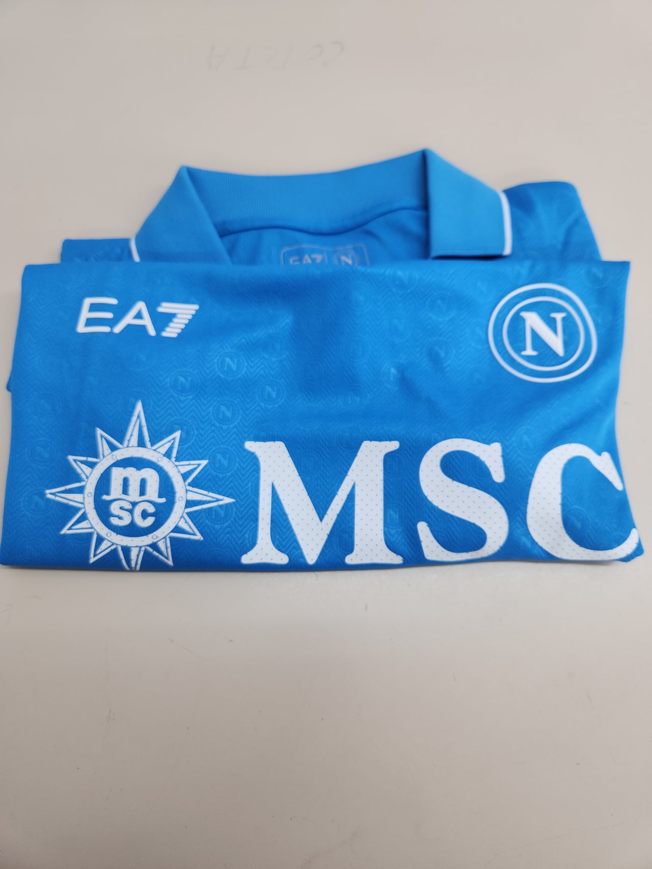 SSC NAPOLI Camiseta Hombre Pequeña
