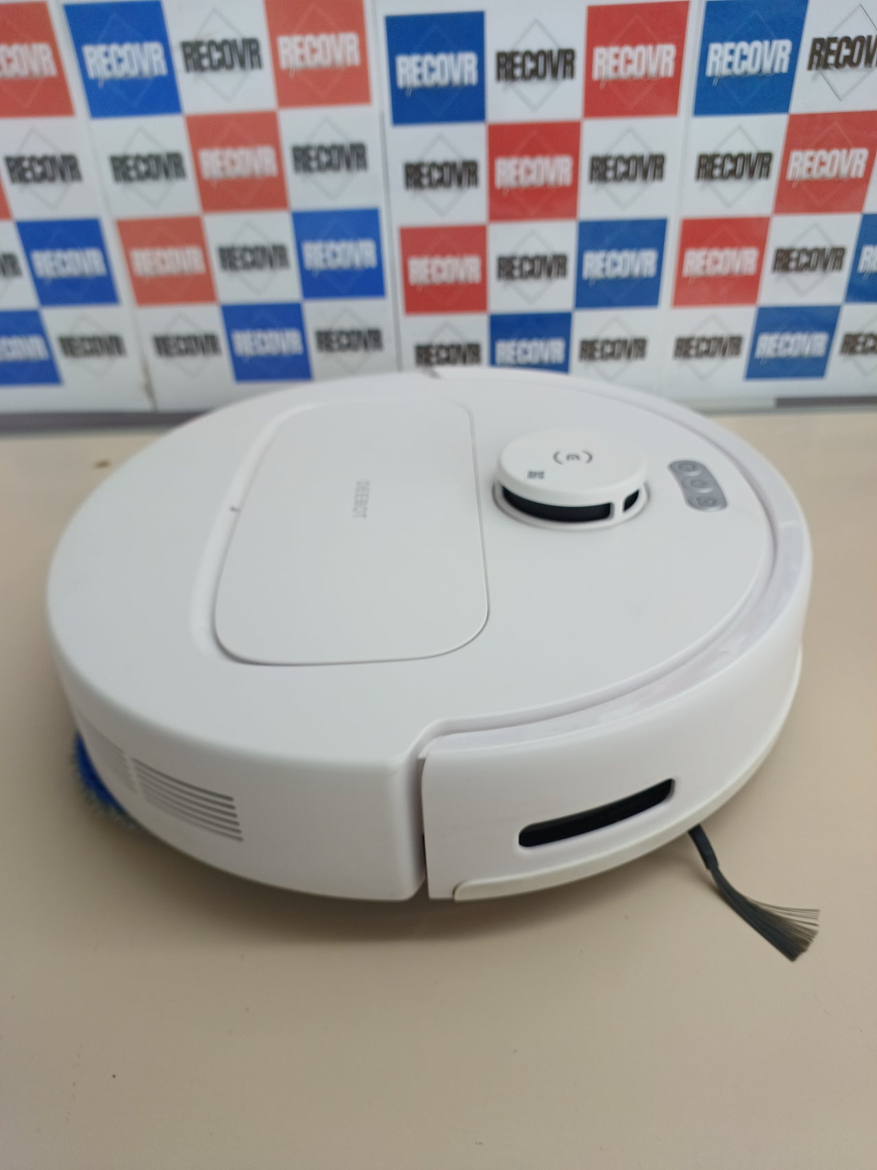 Robot aspirador 10000Pa agua caliente secado auto Ecovacs