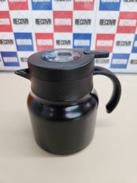 Thumbnail for Tetera infusor 800 ml, jarra térmica de acero inoxidable con pantalla de temperatura y cepillo de limpieza, tetera para café, té, bebidas (negro) - Sin BPA