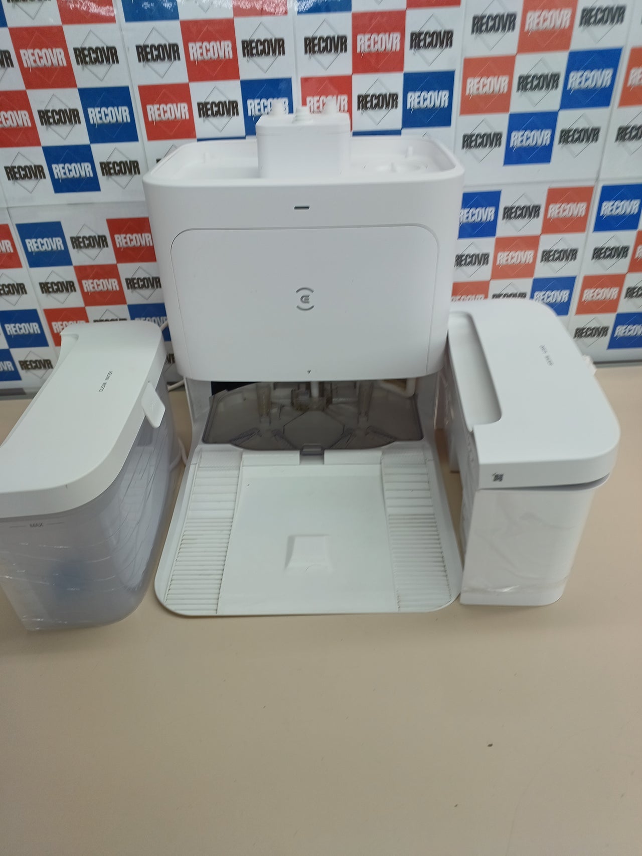 Robot aspirador 10000Pa agua caliente secado auto Ecovacs