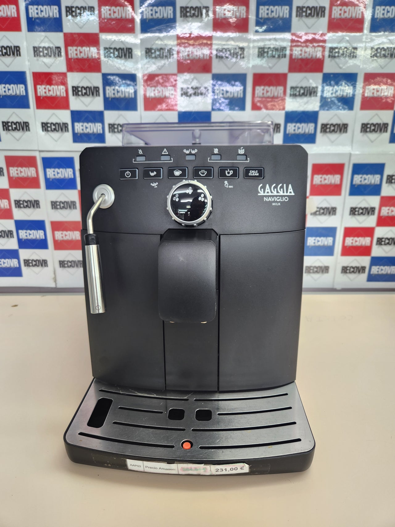Cafetera 1850 W, 1,5 L,Espresso Automática | Capuchino One-Touch | Gaggia Naviglio Milk