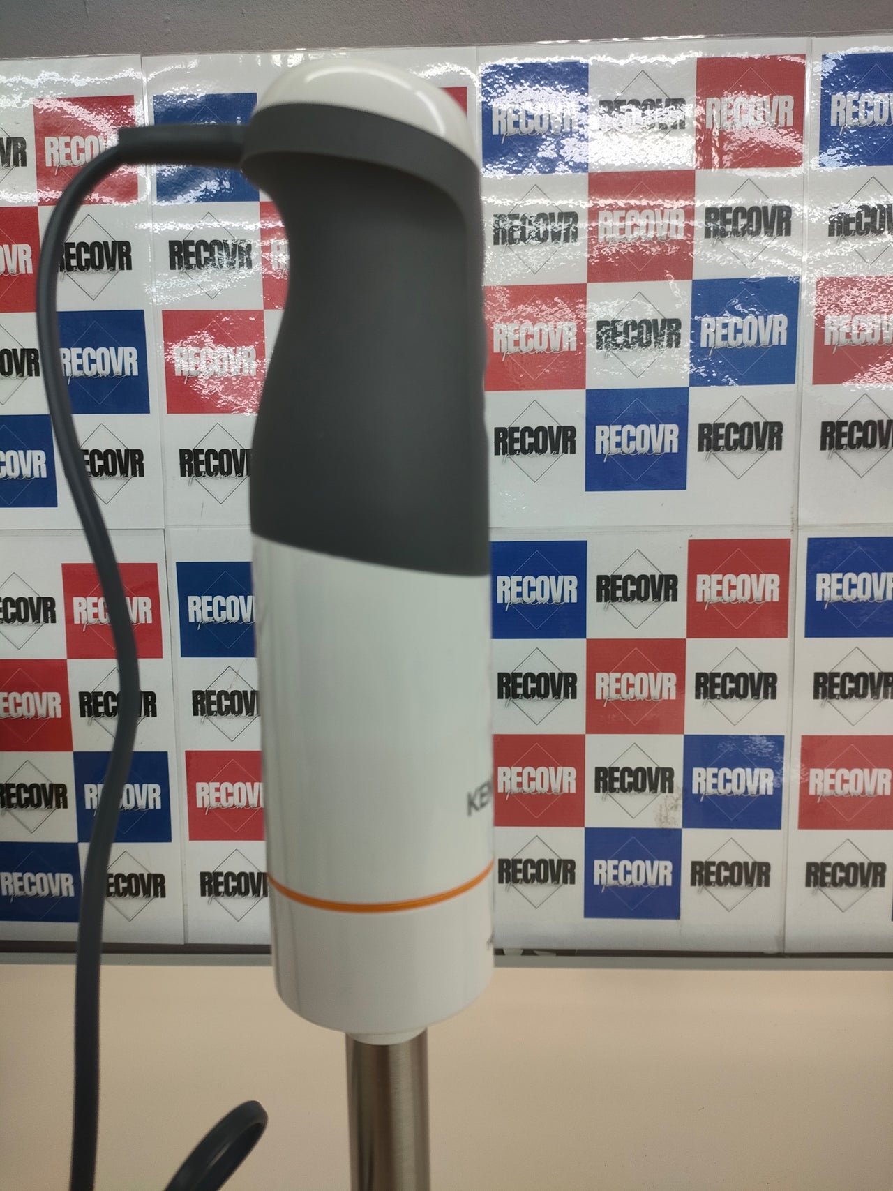 Kenwood Batidora de Mano, Accesorio Compatible con la Batidora Triblade XL, Fácil Ajuste Giratorio, Apta para Lavavajillas, Acero Inoxidable, HBM40.002WH