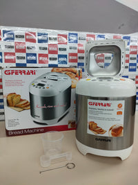 Thumbnail for Panificadora 1 KG, 550 W, Acero Inoxidable, Blanco G3 Ferrari G1007800 G10078