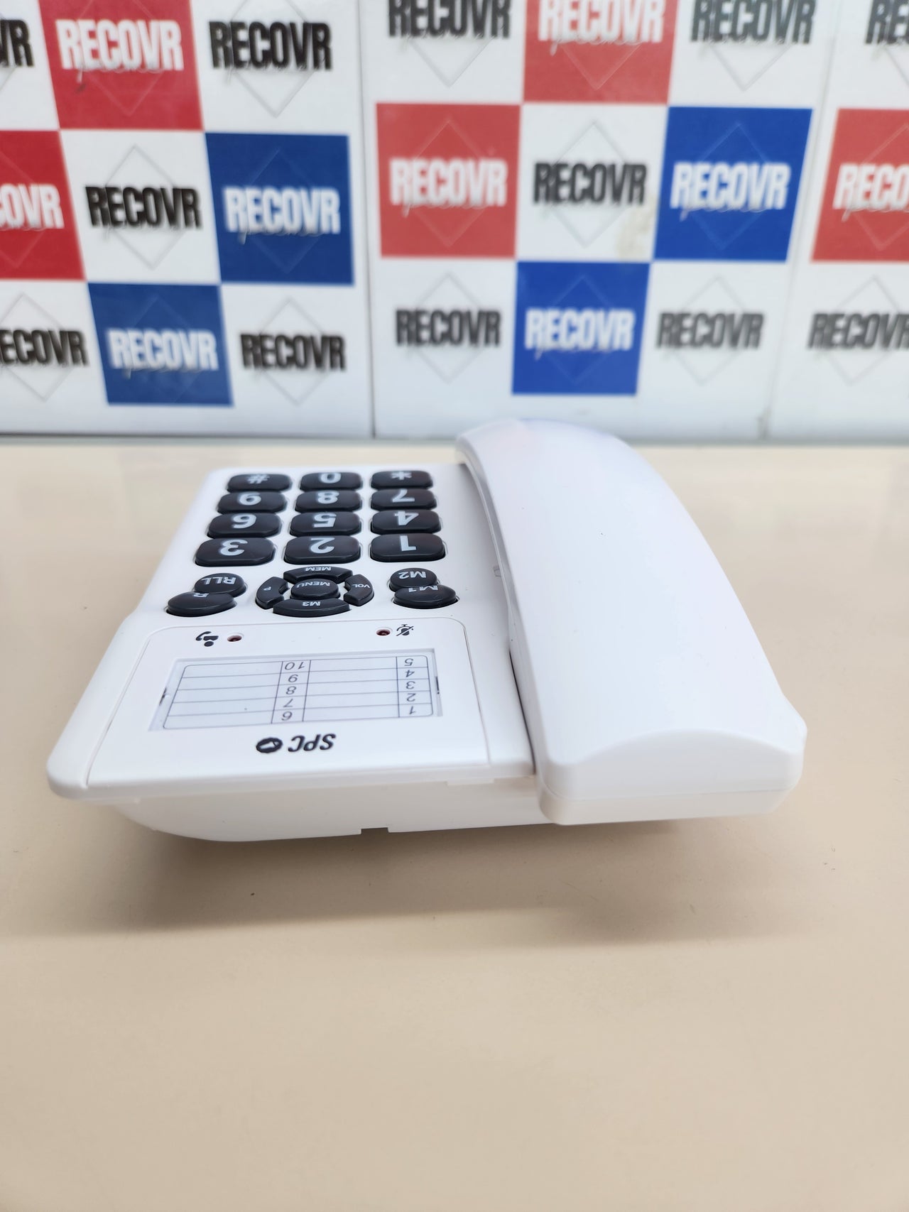 Teléfono Fijo sobremesa o Pared, Teclas Grandes SPC Original