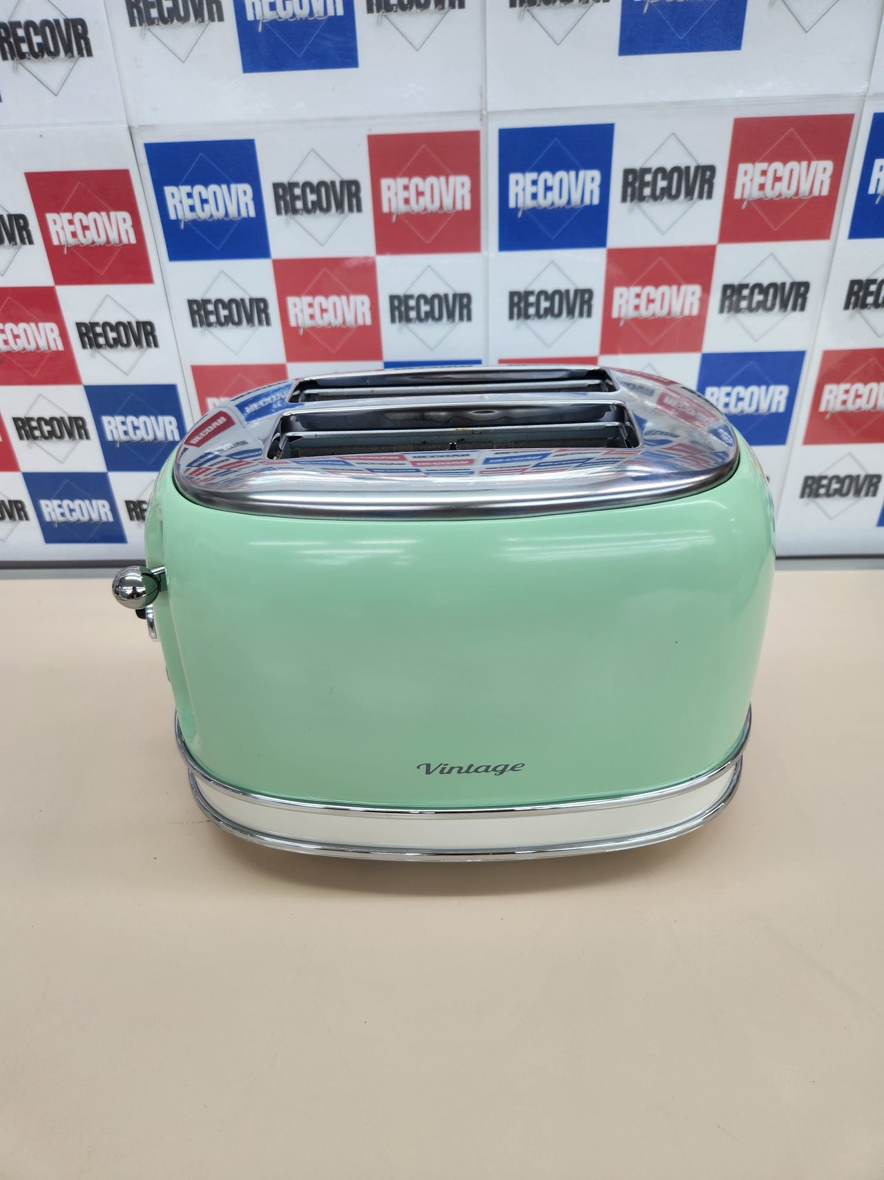 Tostadora Vintage, 810 W, 6 tons Ariete 155 - Metal, Verde