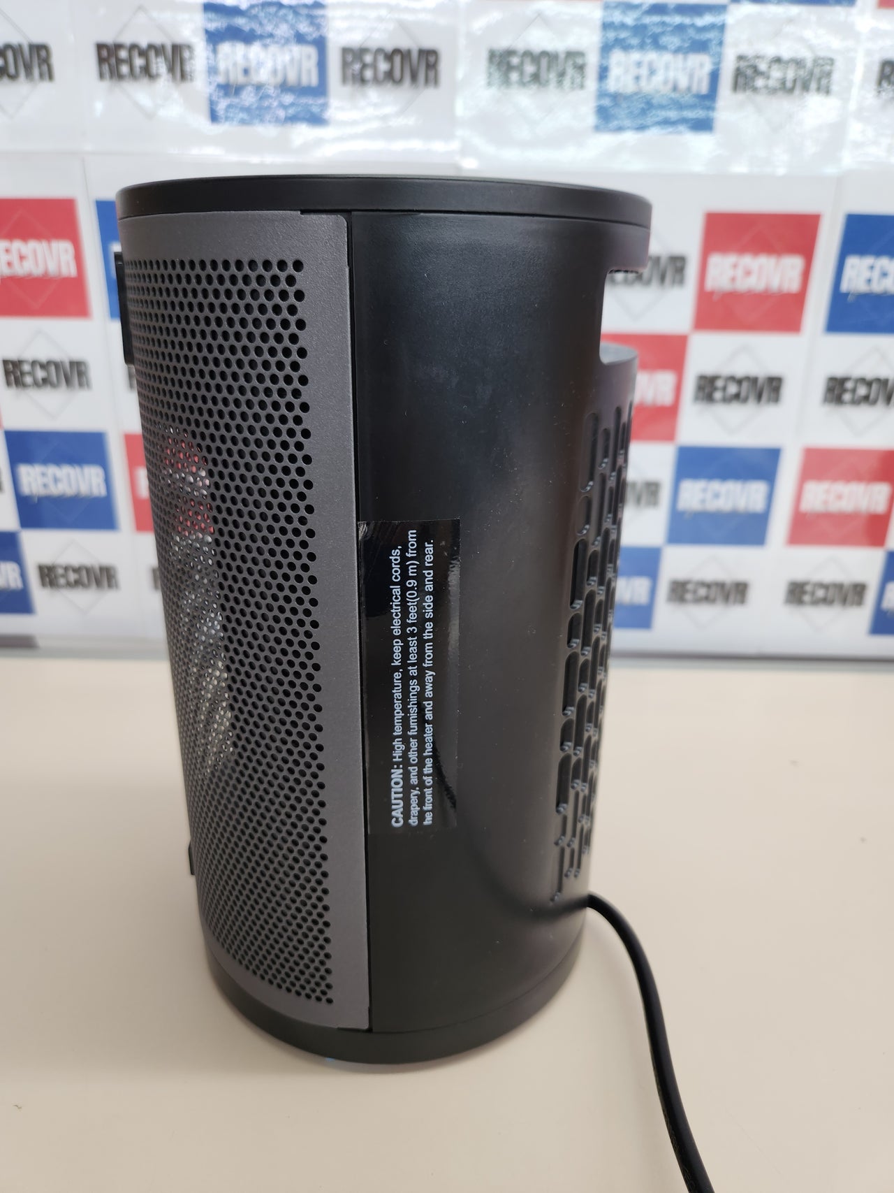 Calefactor Cerámico Silencioso Bajo Consumo, Temporizador de 8H, Modo Eco y Ventilador, Calentador Cerámico PTC de 1500W Rápido y Seguro para Oficina Dormitorio CasaPALINTH