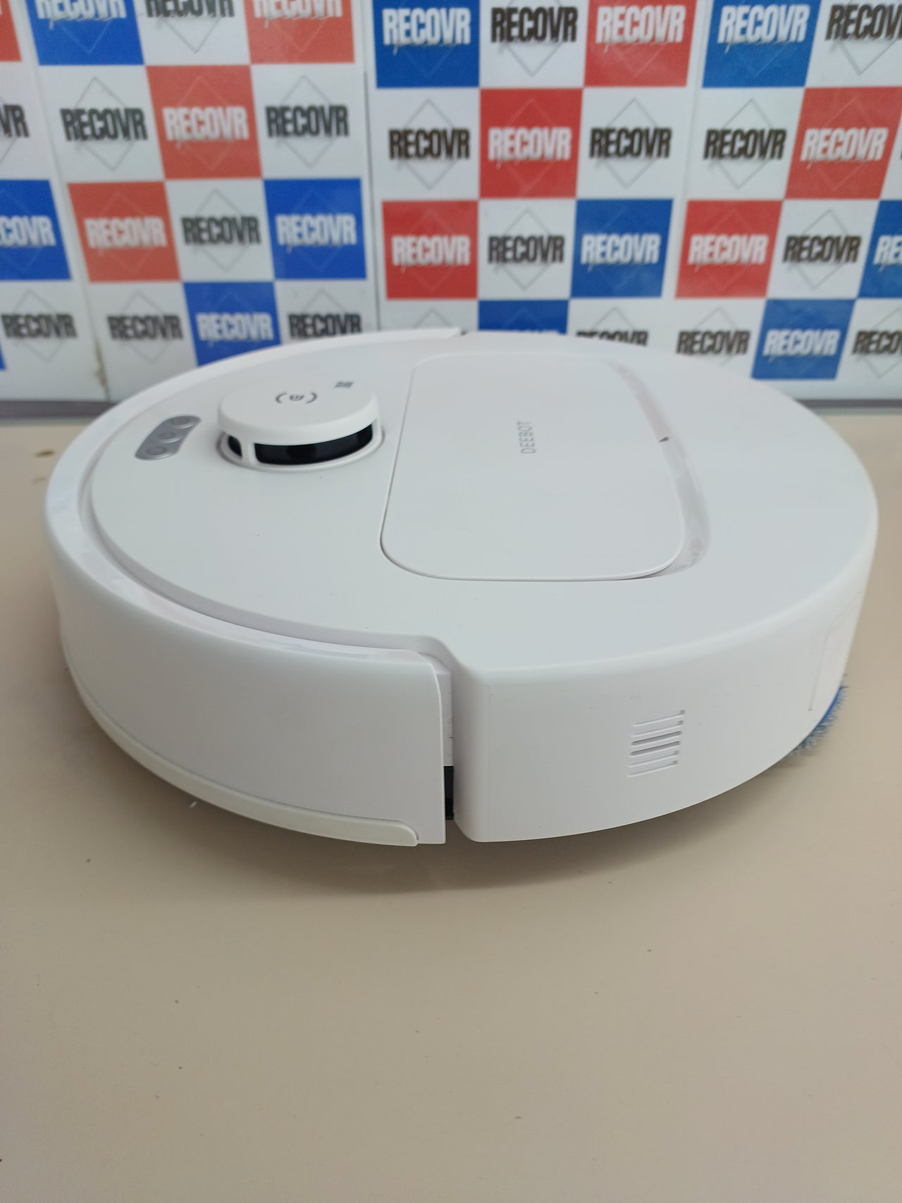 Robot aspirador 10000Pa agua caliente secado auto Ecovacs