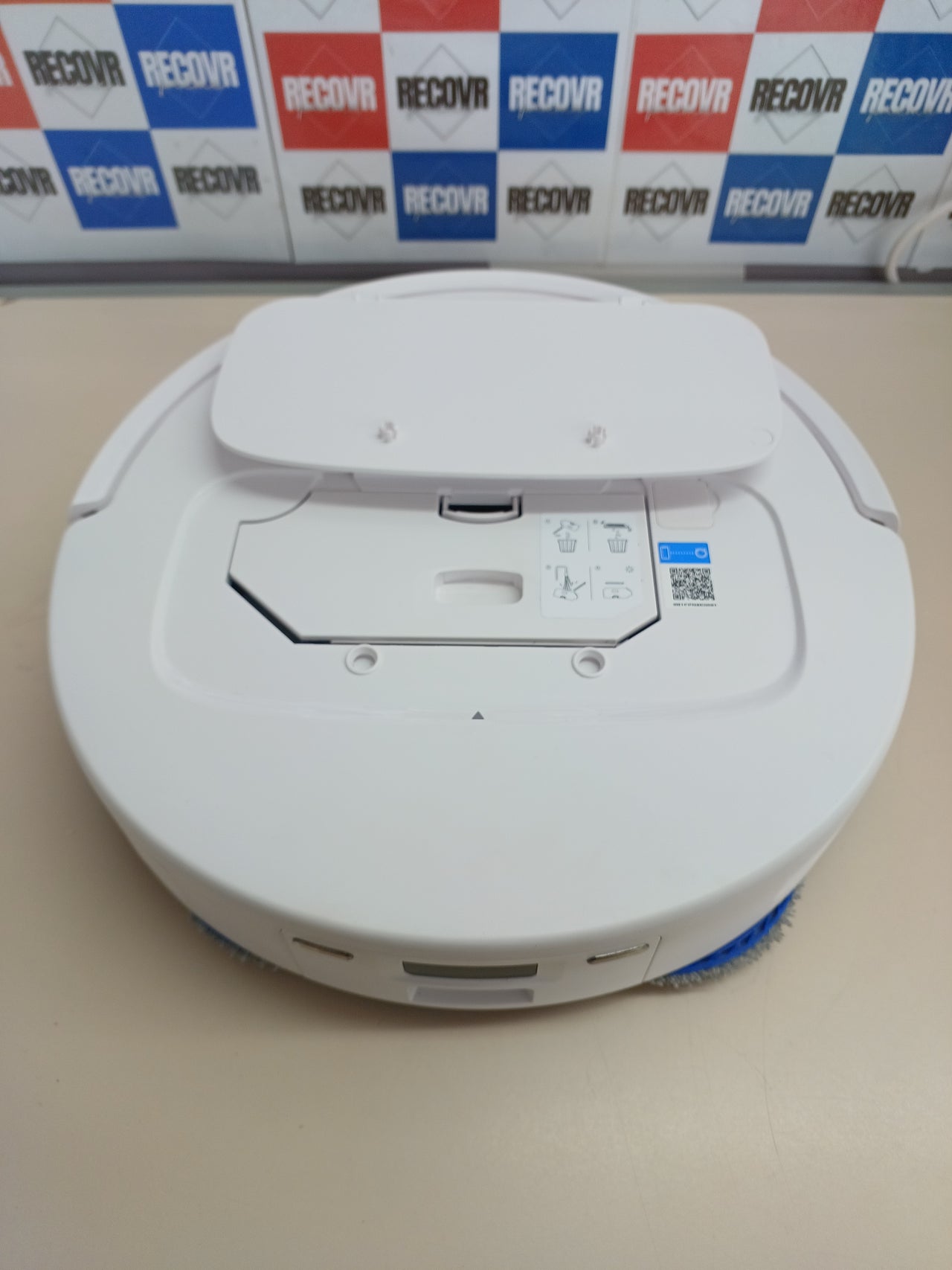 Robot aspirador 10000Pa agua caliente secado auto Ecovacs