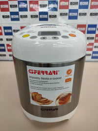 Thumbnail for Panificadora 1 KG, 550 W, Acero Inoxidable, Blanco G3 Ferrari G1007800 G10078