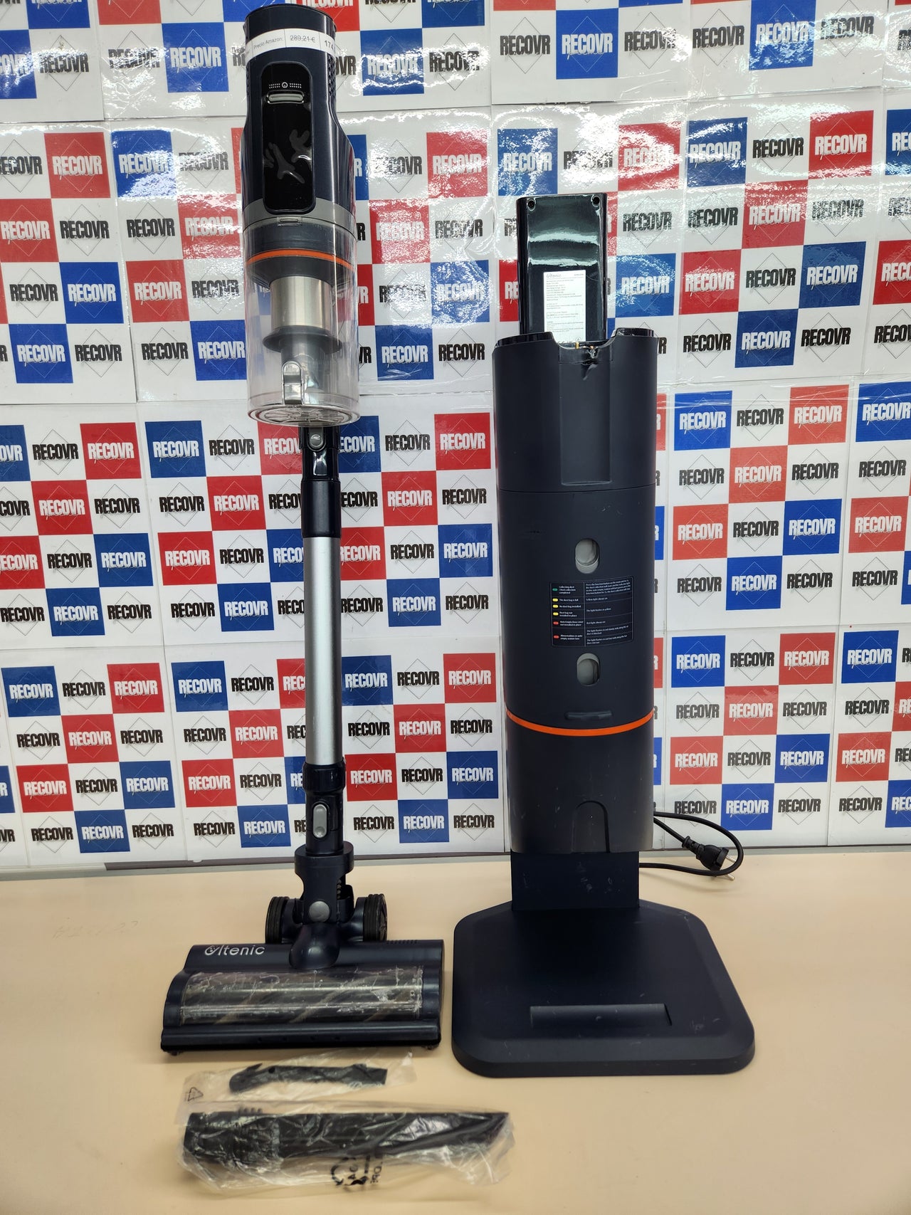 Aspiradora sin cable 30KPa autovaciado Ultenic