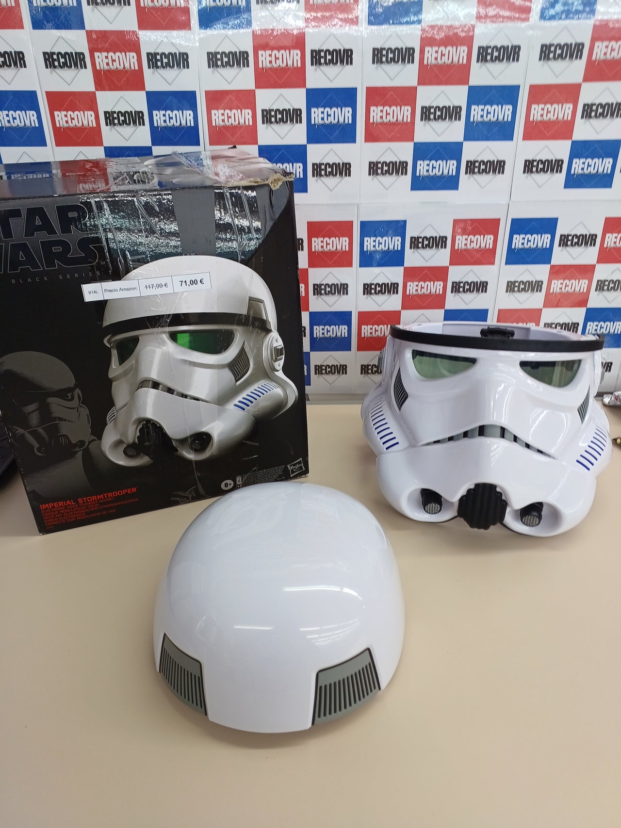 Star Wars Black Series casco Stormtrooper con voz.