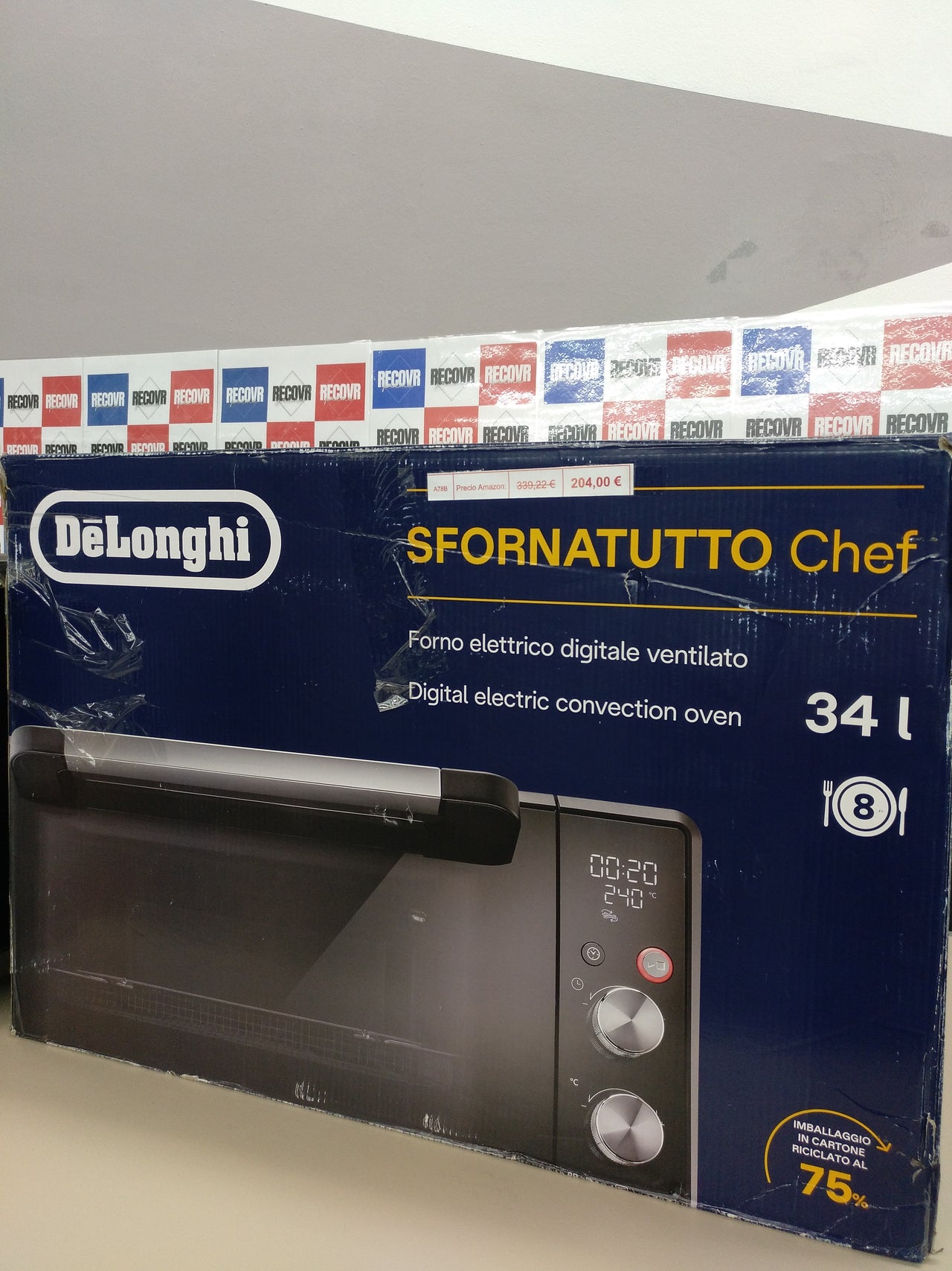 Forno elettrico De Longhi Chef DO34326