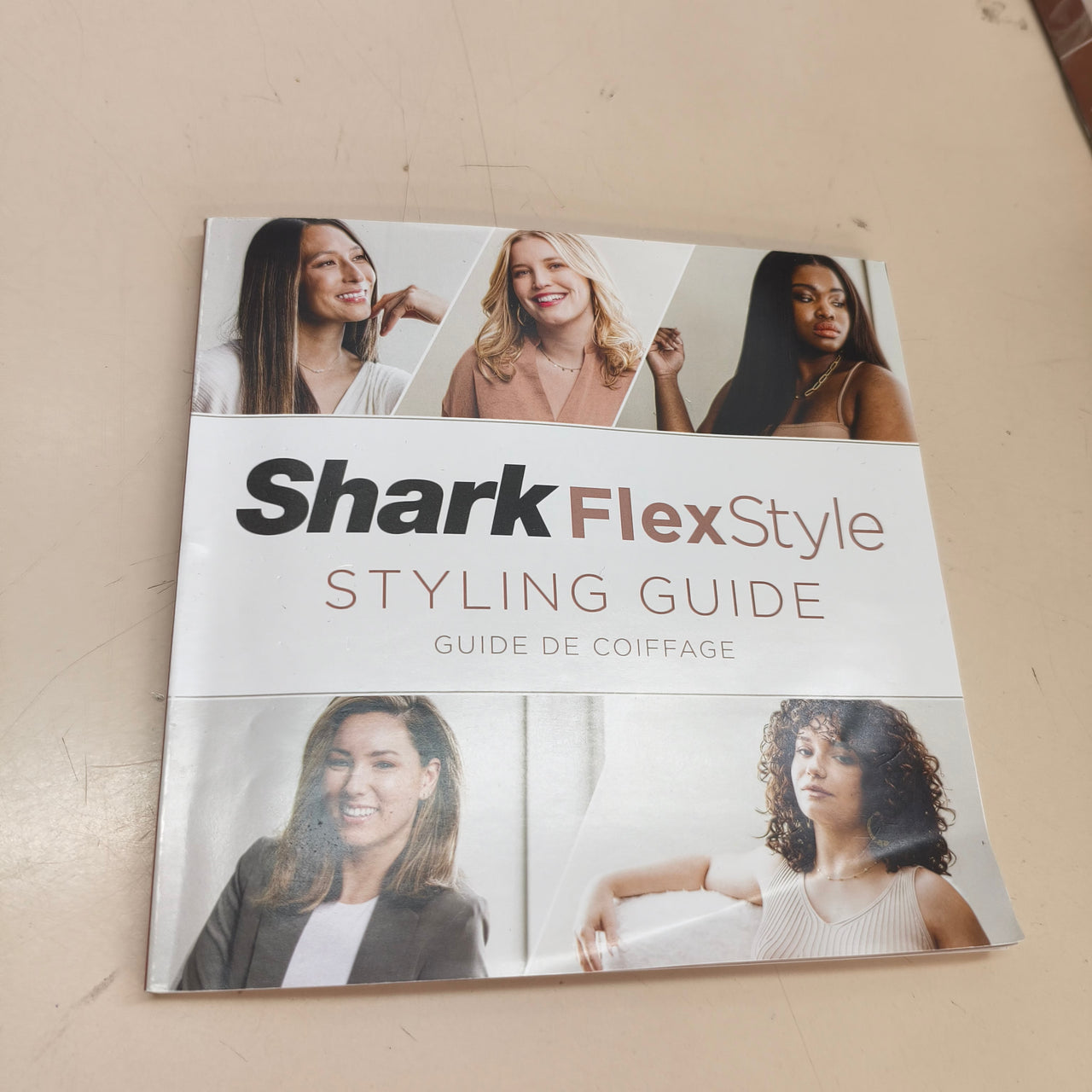 Shark FlexStyle, secador y moldeador 5 en 1, negro/oro rosa