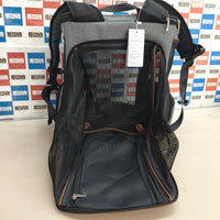 Lekesky: mochila transportín expandible para gatos y perros, gris (XL)
