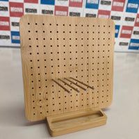 Lifewit: bloqueador de bambú de 20 cm con 20 pines para crochet