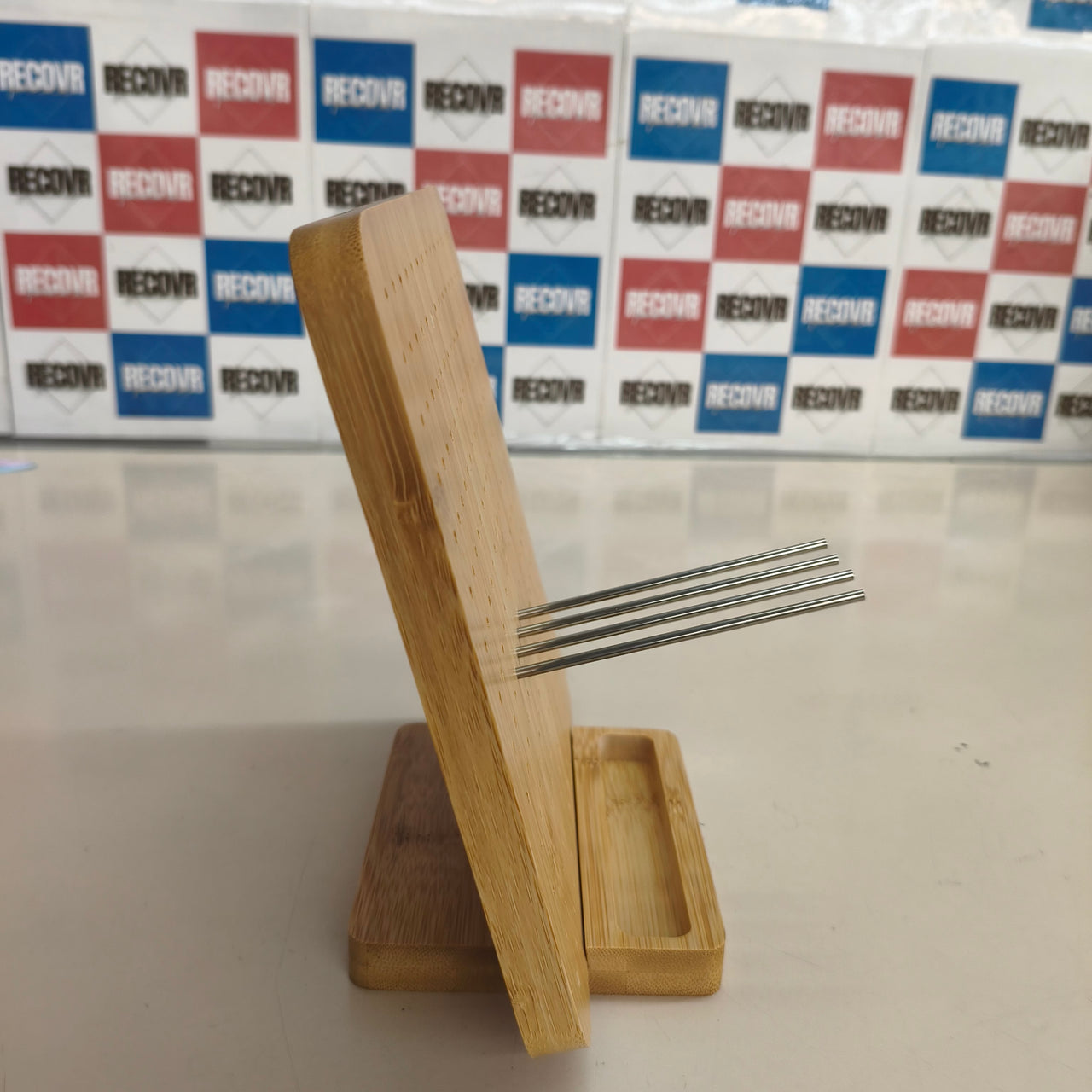 Lifewit: bloqueador de bambú de 20 cm con 20 pines para crochet