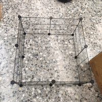 Kerbl Pet Recinto Exterior Hopsi, 12 Mallas de 35x35cm Cada una, Flexible y Extensible, fácil de Montar, Sistema de conexión