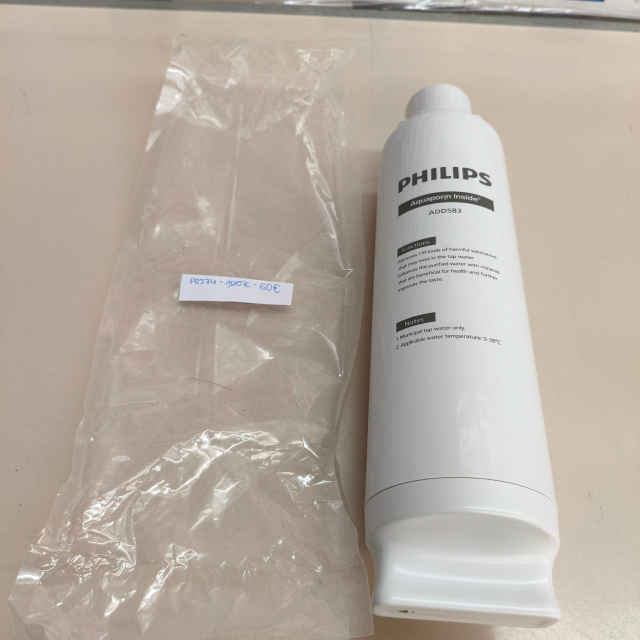 Filtro de repuesto Philips ADD583