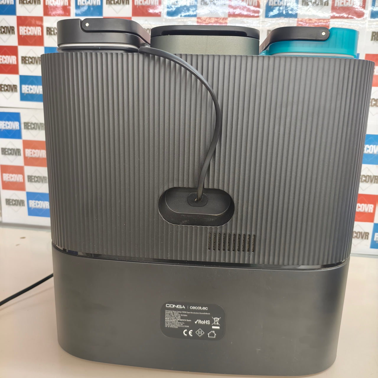 Cecotec Conga 11080 Spin Revolution: robot aspirador y fregasuelos con base de autolimpieza y navegación láser