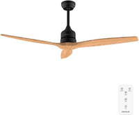 Cecotec Ventilador de Techo EnergySilence Aero 5270 negro&LightWood