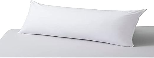 Savel - Almohada Suave Tacto Seda con Doble Funda | 135x40cm | Firmeza Alta