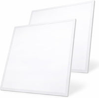 M Ledme - Pack de 2 Panel LED 60X60 cm 42W, Blanco neutro 4500K, 4200 lumenes, Driver Incluido, Empotrable, Ideal para oficinas. Fácil de montar. LM5315