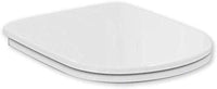 Ceramica Dolomite J523301 Asiento de inodoro exclusivo original Gemma 2 Series, cierre lento, bisagras de plástico incluidas, blanco