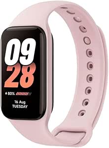 Mi Smart Band 8 Active, Monitorización Frecuencia Cardíaca, Supervisión del Sueño, 50+ Modos Deportivos, hasta 14 Días de Autonomía, Rosa