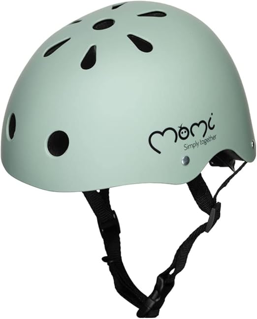 Casco 47-58 cm Ajustable para niños (1-4 años) Casco de Bicicleta a Prueba de Golpes, 11 Orificios de ventilación, Acolchado de Espuma, Correa de Barbilla Ajustable MoMi Mimi