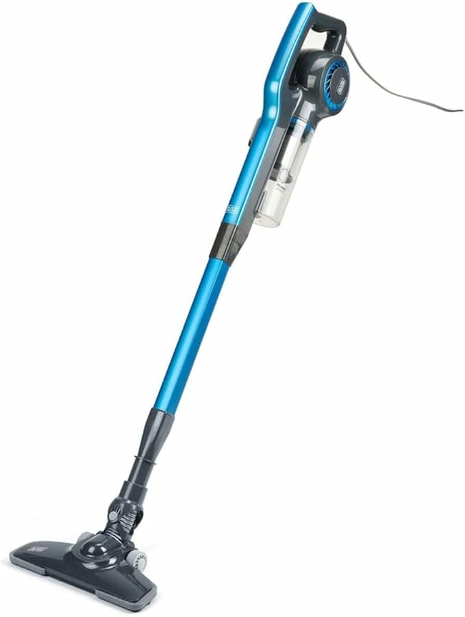 Black+Decker BXVMS600E Aspirador Escoba, 600 W, sin Bolsa, Gris Oscuro
