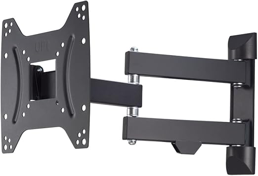 Hama | Soporte de Pared para televisores de 19 a 48" (2 Brazos, Giratorio 180°, inclinable +5°/-12°, para televisores de hasta 20kg, VESA 200 x 200, Extensible), Color Negro