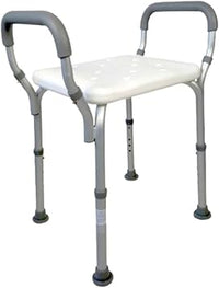 Thumbnail for Mobiclinic, Silla Ducha Mayores, Taburete baño Adultos, Acueducto, Marca española, Ortopédica, Aluminio, PVC, Altura Regulable, Ergonómico, Reposabrazos, Conteras Antideslizantes, Banqueta