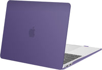 Thumbnail for MOSISO Funda Compatible con MacBook Air 13 Pulgadas M1 A2337 A2179 A1932, Protectora Dura Plástico Cubierta Carcasa para MacBook Air M1 13.3 2021 2020 2019 2018 Retina Touch ID, Púrpura Imperial