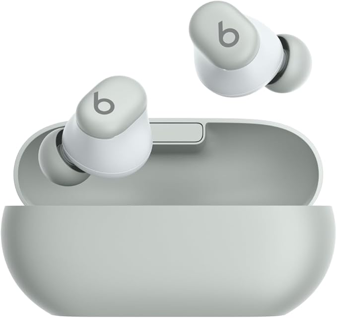 Beats Solo Buds — Auriculares intraurales Bluetooth inalámbricos | 18 Horas de autonomía | Compatibilidad con Apple y Android | Micrófono Integrado - Gris tormenta