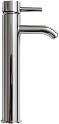 Grifo de baño para lavabo alto de acero inoxidable | Grifo mezclador de agua fría y caliente monomando