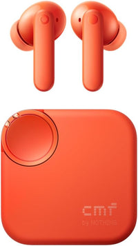 CMF by Nothing Buds 2 Auriculares inalámbricos con ANC híbrido de 48 dB, 55 Horas de batería, Driver PMI de 11mm, 6 micrófonos HD y Audio Espacial, Resistencia al Agua y Polvo IP55 – Naranja