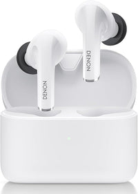 DENON Auriculares in-Ear con cancelación de Ruido, Blanco