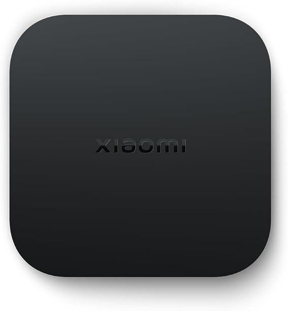 XIAOMI TV Box S 2nd Gen - 4K Ultra HD, Potente procesador, Google TV, Dolby Vision, HDR10+, Dolby Atmos, DTS-HD, Bluetooth 5.2, Wi-Fi de Doble Banda, Negro (Versión ES + 3 años de garantía)