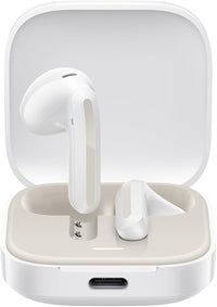 XIAOMI Redmi Buds 6 Active - Auriculares inalámbricos, cancelación de Ruido, Ligeros, hasta 36 Horas de autonomía, Bluetooth 5.3, Blanco (Versión ES)
