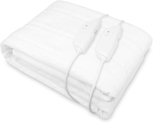 Medisana HU 676 XXL Calefacción de manta, 150 x 160 cm, desconexión automática, protección contra sobrecalentamiento, 4 ajustes de temperatura, lavable con 2 elementos de control