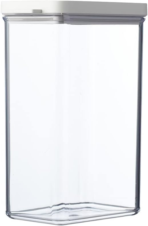 Storage box Omnia rectangular 2000 ml / 68 oz - Nordic blanco