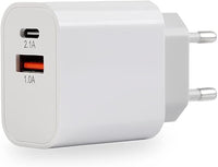 MUTTO USB-C Ladegerät PD 3.0 - Mehrfach USB-C + USB Netzteil und Adapter - Kompatibel Mit iPhone, Samsung, Xiaomi, Redmi Note, Oppo und Allen Mobiltelefonen und Tablets