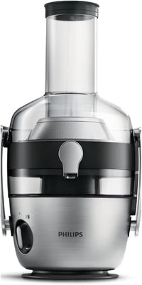 Licuadora Philips Serie 3000 – Tubo de alimentación XXL, Tecnología FibreBoost, QuickClean, Capacidad 2L, Motor potente de 1100W para zumo suave o con pulpa (HR1921/20)